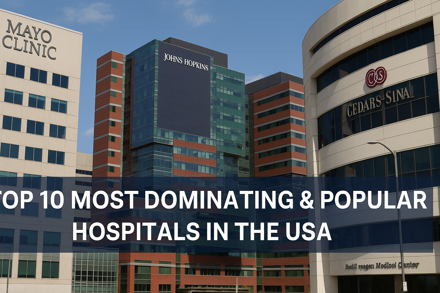 Top 10 Most Dominating & Popular Hospitals in the USA (2025 Guide)