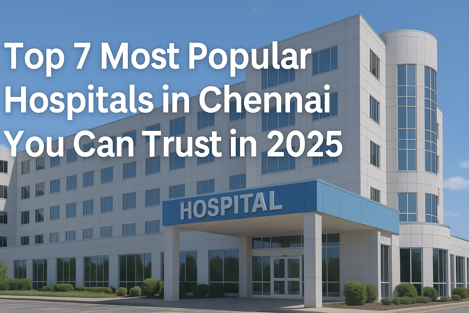 Most Trusted Hospitals in Chennai for World-Class Treatment